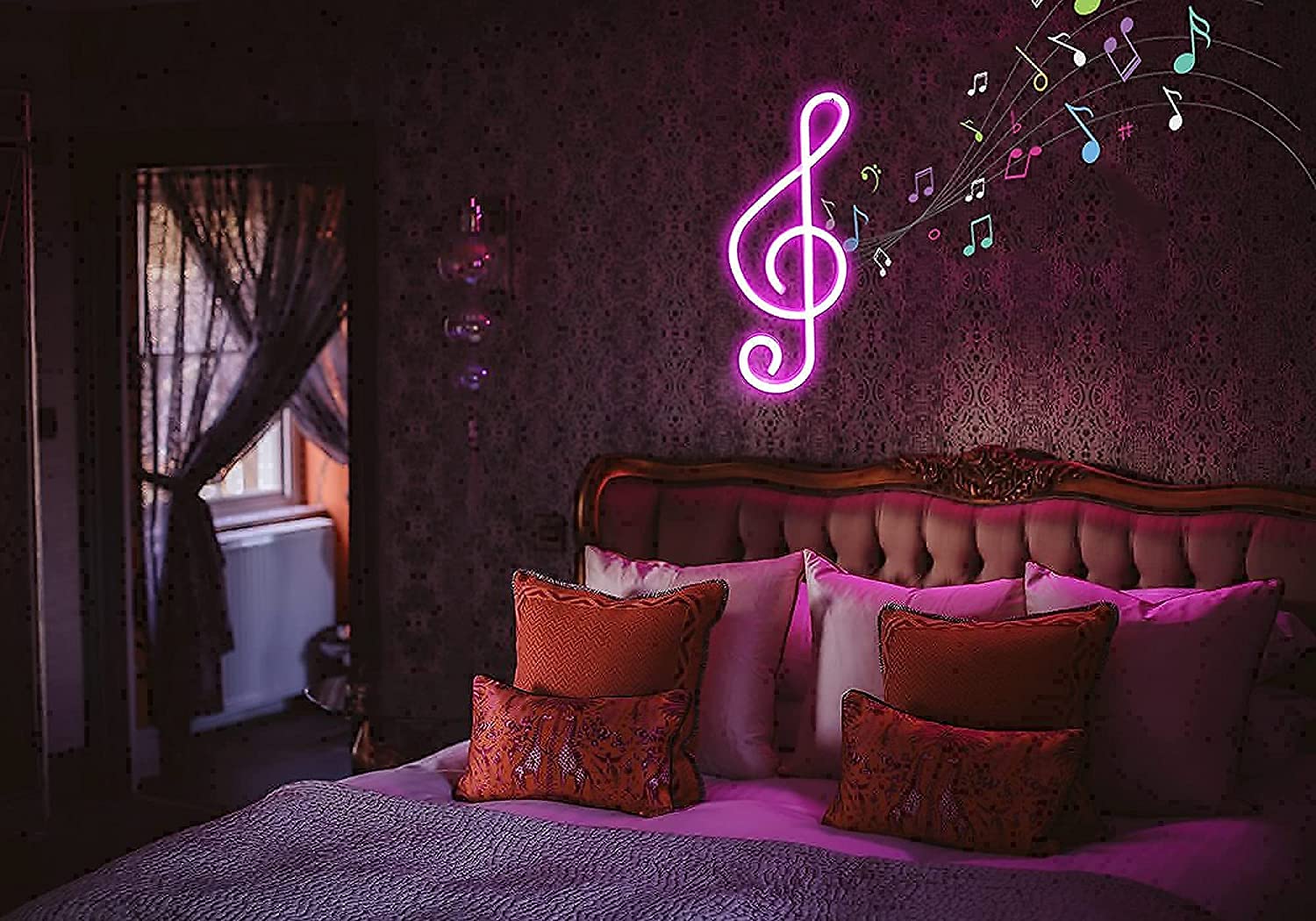 neon lights for bedroom