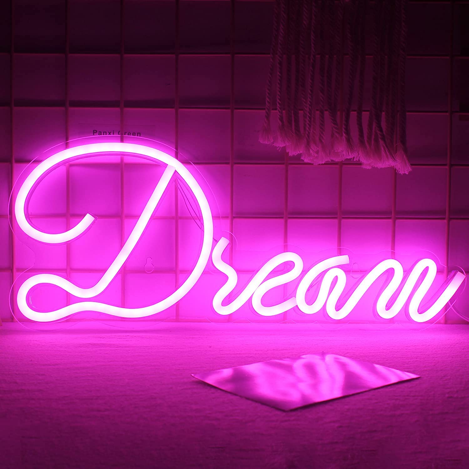 dream neon sign