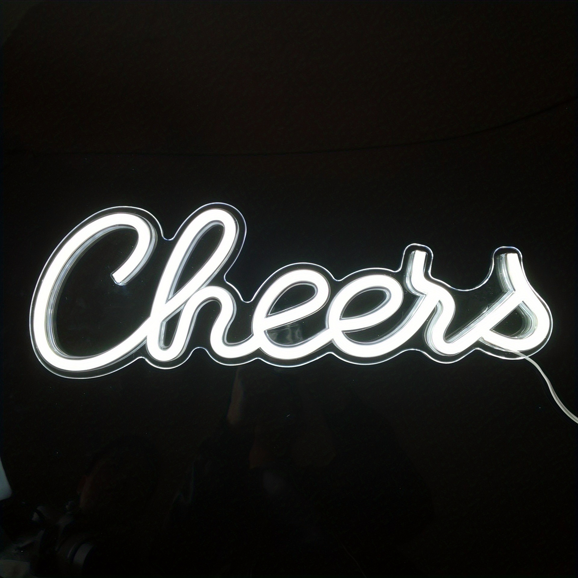 cheers neon sign